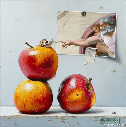 Bruno Logan - Trompe-l'oeil Painting